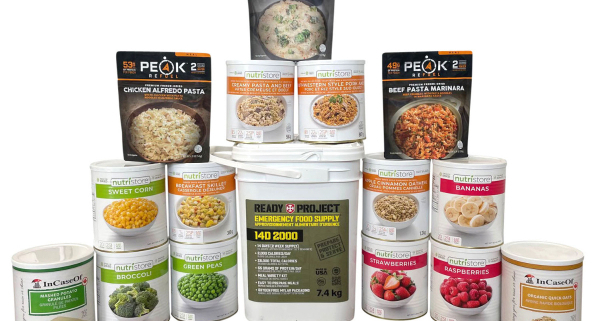 One month premium pre-built survival food supply