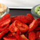 Freeze dried strawberries, bananas and peas