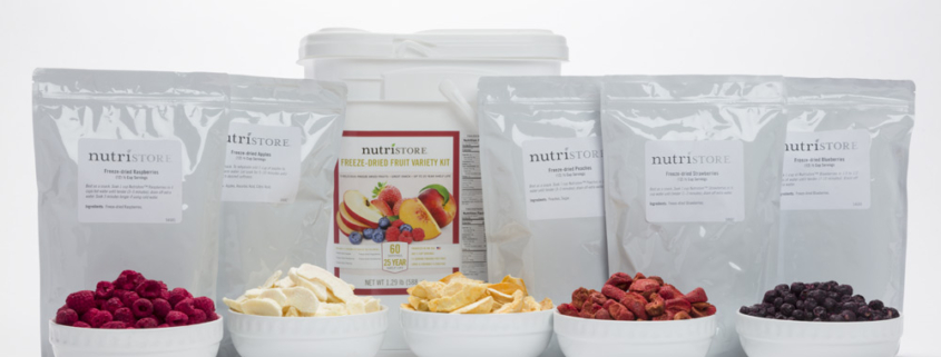 Delicious freeze dried fruits