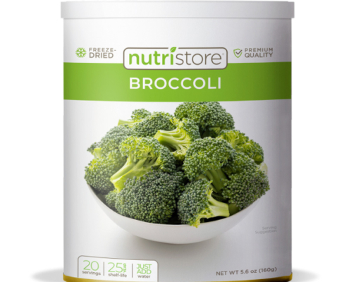 broccoli nutristore freeze dried