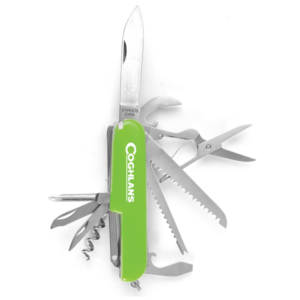 green pocket knife