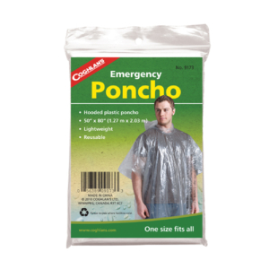 emergency poncho pocket size