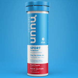 Nuun sport fruit punch hydration electrolyte tablets