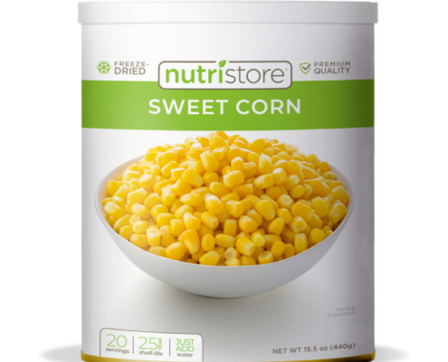 sweet corn nutristore freeze dried