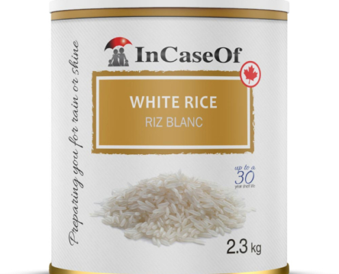 white rice In Case Of