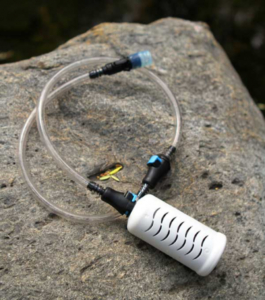 XStream water filter straw for the outdoors