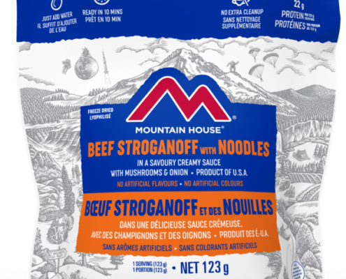 Mountain House beef stroganoff