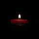 candle burning