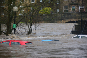 flooded streets