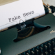 Fake news on a typerwriter