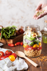 jar salad