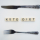 Keto Diet scrabble tiles