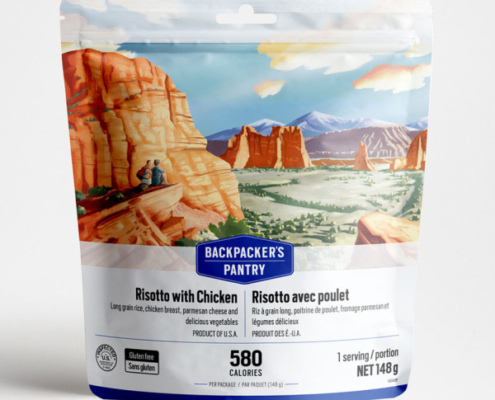Backpackers pantry Risotto with Chicken