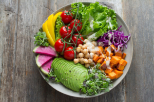 colorful delicious salad