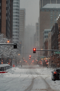 city snowfall