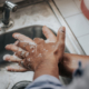 using soap to wash your hands for sanitation