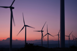 windmills generating electricity