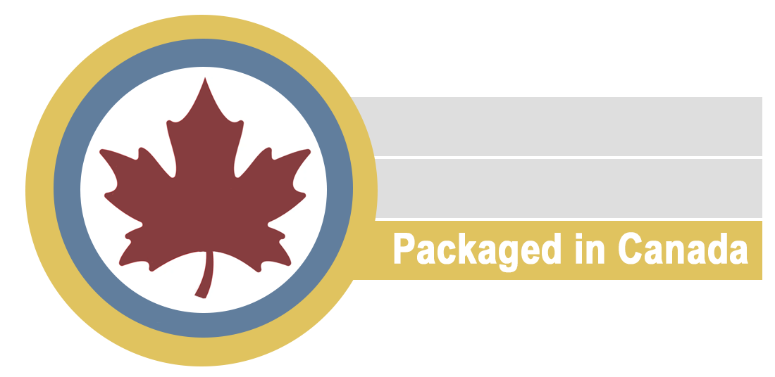 In Case Of Blueberries are packaged in Canada!