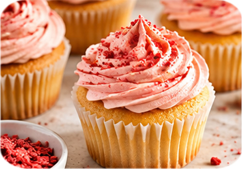 Freeze Dried Strawberries in your desserts