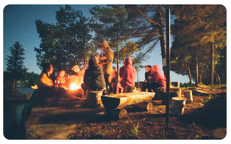 Outdoor Campfire