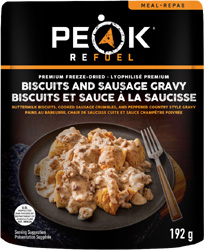 Peak Refuel Biscuits and Gravy
