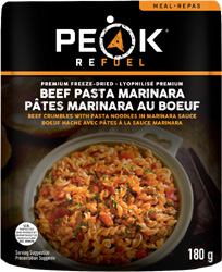 Peak Refuel Beef Pasta Marinara