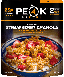 Peak Refuel Strawberry Granola