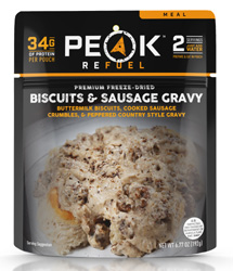 Peak Refuel Biscuits and Gravy