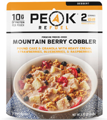 Peak Refuel Mountain Berry Cobbler