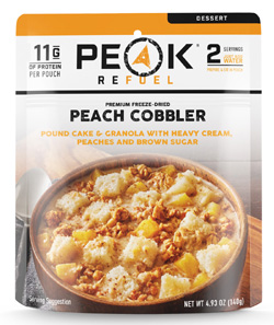 Peak Refuel Peach Cobbler