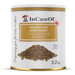Organic Red Hard Wheat (In Case Of #10 Can)