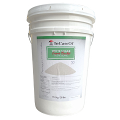Canadian White Sugar Super Bucket -  40 lbs in 6 Gallon Pail w/ Mylar pouch, oxygen absorbers and Gasket Snap Lid