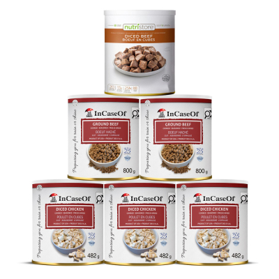6 Month Freeze Dried Meat Kit