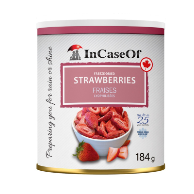 Strawberries - Freeze Dried - In Case Of (#10 Can)