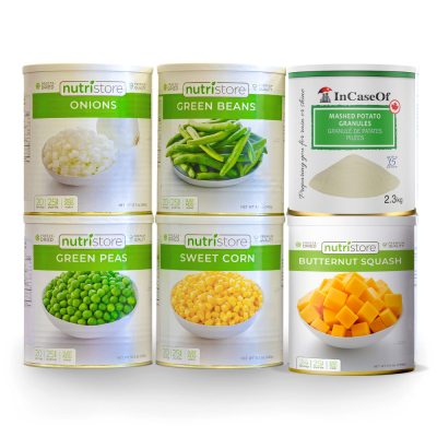 Freeze Dried Veggie 6 Pack - Nutristore