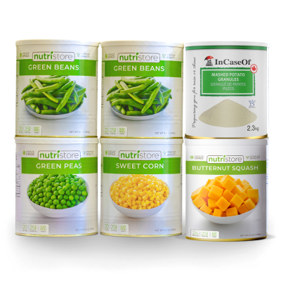 Freeze Dried Veggie 6 Pack - Nutristore