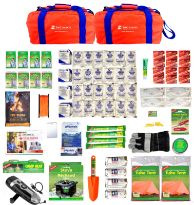 2 Person Deluxe In Case Of 72 hour Emergency Kit