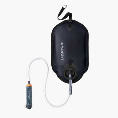 Lifestraw Peak Rapid Flow Gravity Water Filter W/Virus Removal 8L - Mountain Blue