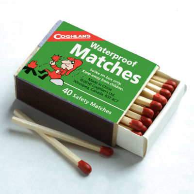 Waterproof Matches - Box of 40