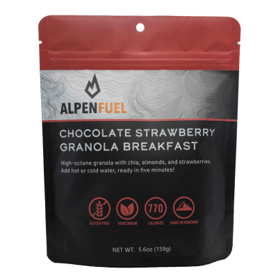 Chocolate Strawberry Breakfast Granola (Alpen Fuel Pouch)
