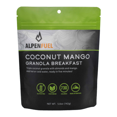 Coconut Mango Breakfast Granola (Alpen Fuel Pouch)