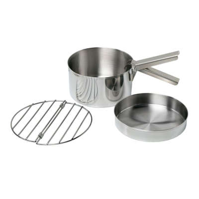 Kelly Kettle Stainless Steel Large Cookset