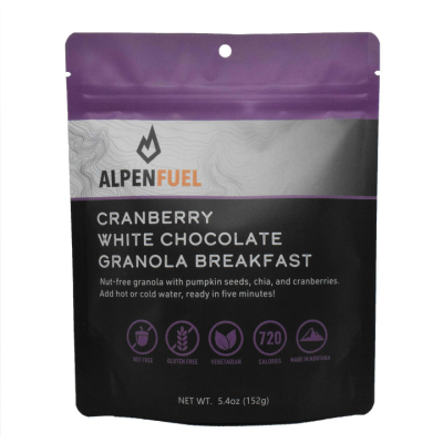 Cranberry White Chocolate Breakfast Granola (Alpen Fuel Pouch)