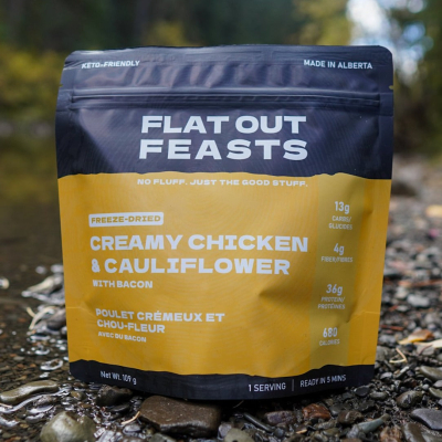 Creamy Chicken and Cauliflower (Flat Out Feast Meal)