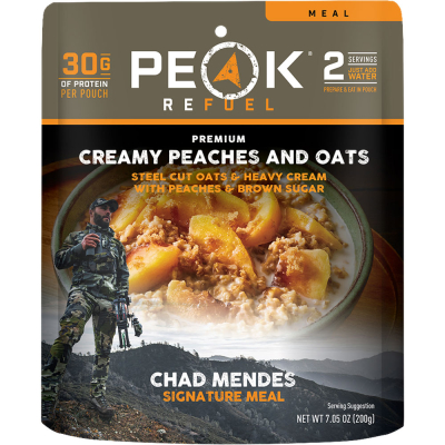 Creamy Peaches and Oats (Peak Refuel Pouch)