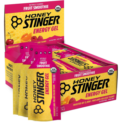 Fruit Smoothie Energy Gel - CASE of 24 Pouches (Honey Stinger)