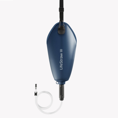 Lifestraw Peak Compact Gravity Water Filter System 3L - Mountain Blue