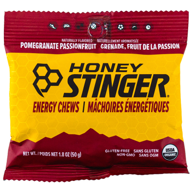 Organic Energy Chews - Pomegranate Passionfruit (Honey Stinger)