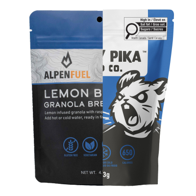Lemon Berry Breakfast Granola (Angry Pika)