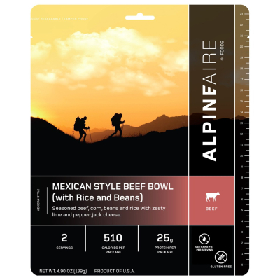Mexican Style Beef Bowl (Alpine Aire)